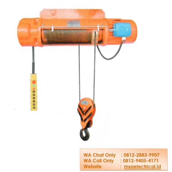 Nitto Wire rope hoist 1 Ton CD1-6D