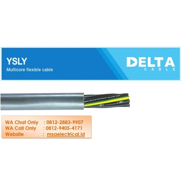 Kabel Kontrol Delta  YSLY-JZ 10 x 0.75 MM2