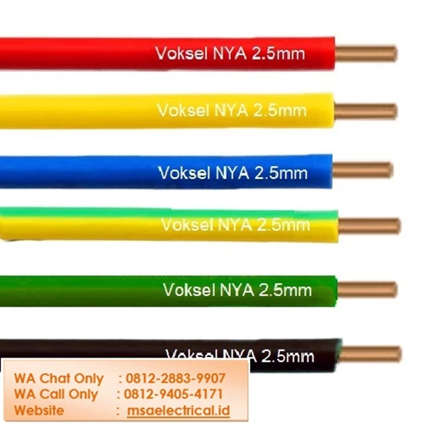 Voksel Cable NYA 2.5 mm