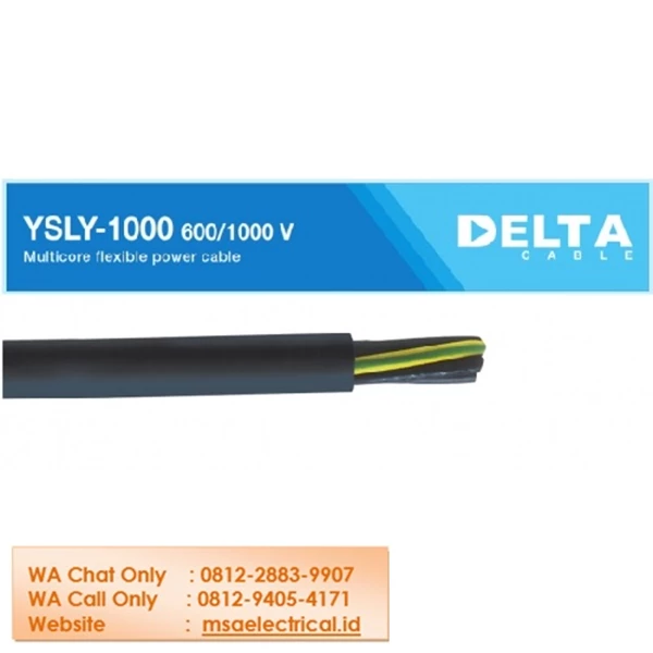 Control Cable YSLY 1000 Delta 10 x 1.5 mm2