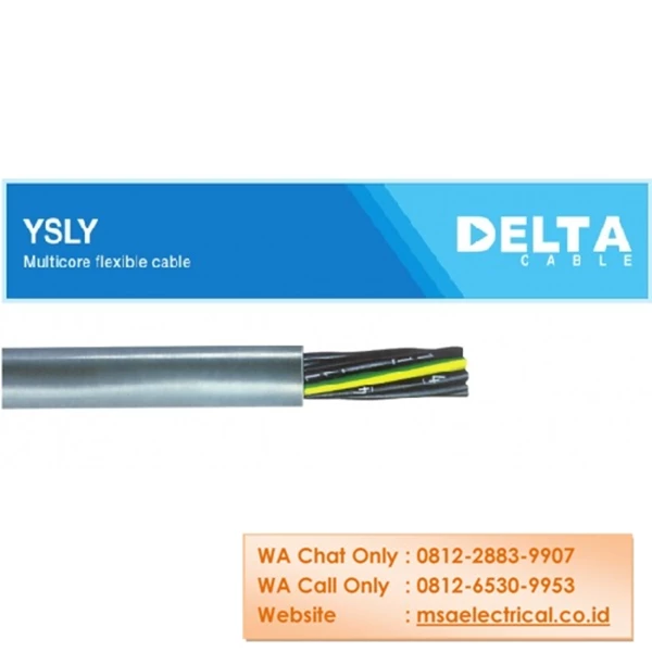 Kabel Kontrol Delta YSLY-JZ 4 x 4 MM2