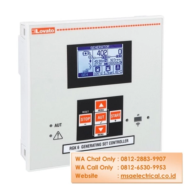Automatic mains failure (AMF) genset controllers Lovato RGK600