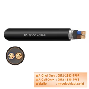 Kabel NYFGBY Extrana 2 x 16 mm2