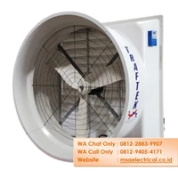 Traftek Exhaust Fan Wall Mounted Cone Fan TT-CF 42 Inch
