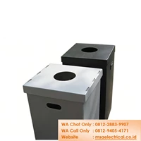 Modern Minimalist Waterproof Trash Can Made of Impraboard