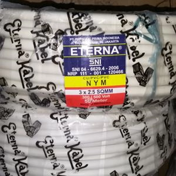 Cable Eterna NYM 3 x 2.5 mm