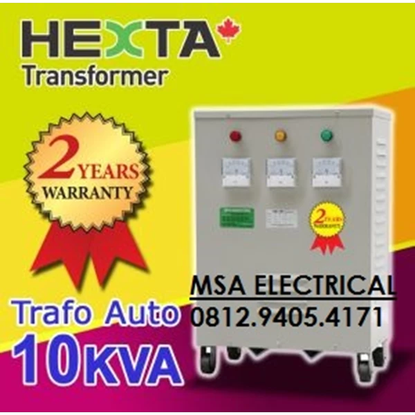 Tranformer Auto Dry Hexta 10 KVA 
