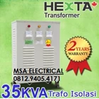 Trafo Isolasi Dry Hexta Capacity 35 KVA 1