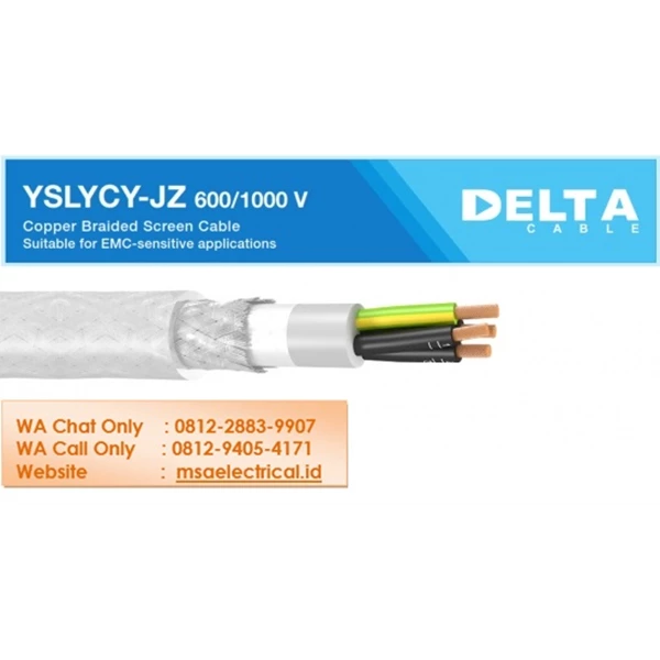 Delta Kabel YSLYCY 4 x 6 mm