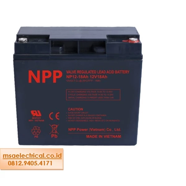 NNP Battery Acid VRL NP12-18Ah 12V18Ah