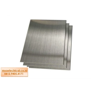 Plat Stainless Steel 201 No. 4 0.8 mm 1200 X 2400 mm