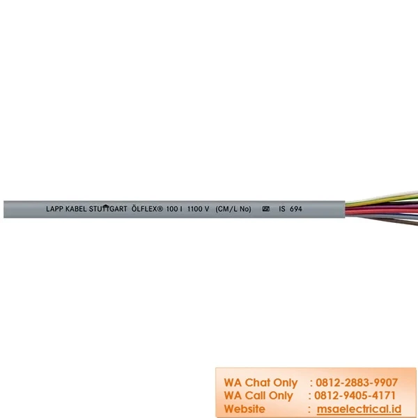 Lapp Kabel Olflex 100 I 3 G 10 GY 2 X 2.5 mm PN 38007074