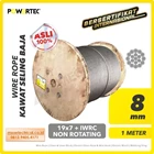 Wire Rope Sling Powertec 19×7 + IWRC Non Rotating 8 mm 1